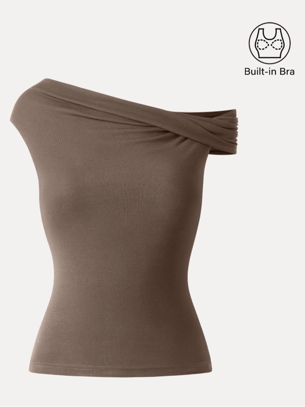 OGL | Eco-SkinKiss® Multi-wear Versatile Necklines Bra Top Iced Mocha | Small